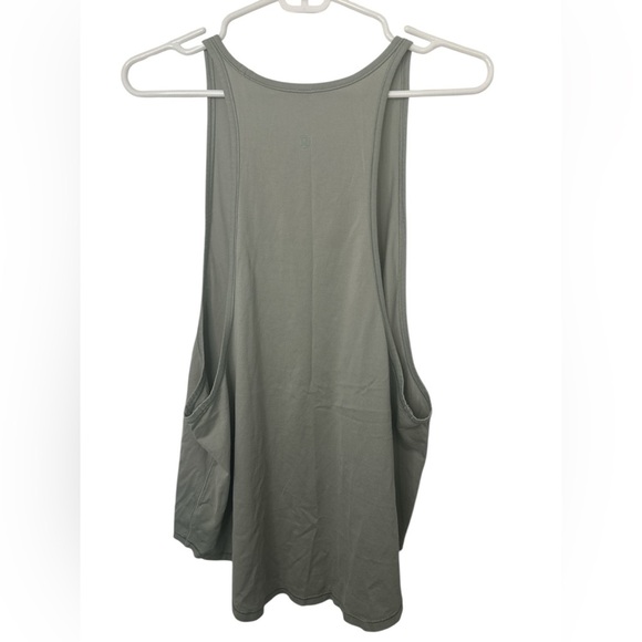 Lululemon Sage Green Racerback Loose Fit Rank Top - Picture 2 of 5
